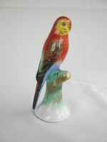 Bodrogkeresztúri kerámia színes papagáj