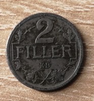 2 Fillér 1918 K.B