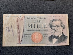 Olasz 1000 Líra 1969