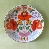 Kalocsai porcelán tányér, dísztányér 1