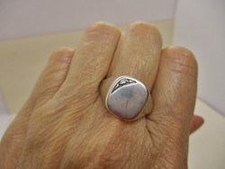Szépséges antik ezüst pecsétgyűrű