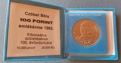 Czóbel Béla emlékérem, 1983