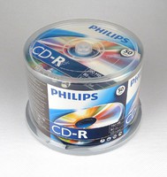 1E090 CD-R Philips 52X - 700Mb - 50 darab bontatlan