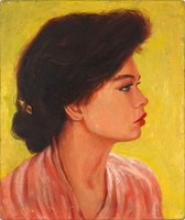 1E123 Gracza Ferenc : Női portré 1984