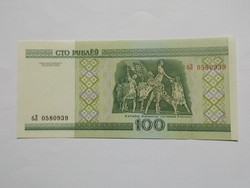 Unc 100  Rubel  Oroszország ( Belorusszia ) 2000 !!