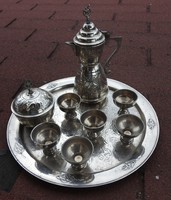 Ottoman metal coffee set - 6 persons