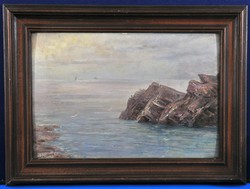 Carl-Kaiser Herbst (1858-1940): Cornwalli tengerpart