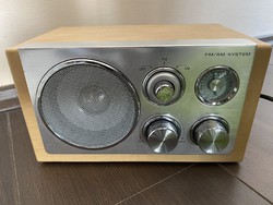 Fa dobozos rádió
