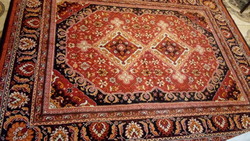 Mokett bársony selyem szőnyeg ,terítő 204*157 cm
