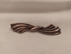 1, -Ft bow antique silver brooch