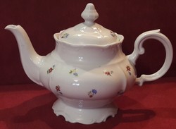 Antik nagy Zsolnay porcelán teás kanna