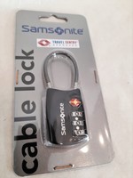 Samsonite cable lock számzáras bőrönd lakat - ÚJ!