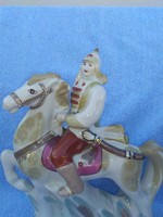 Orosz cári lovas porcelán