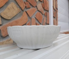 24.5 cm-es Zsolnay  porcelán tál  Pogácsás tál paraszttál falusi