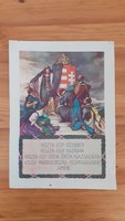 Irredenta HISZEK EGY színes plakát 1927-ből