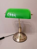 Bankár lámpa, bank lámpa, asztali lámpa.