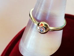 Brilles button arany gyűrű (14k)sverige részére