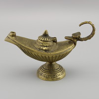 Ritka Aladdin olajlámpa, Antik Aladdin bronzlámpa
