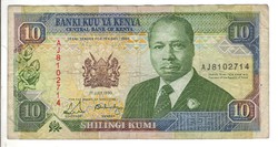 10 shilingi 1990 Kenya