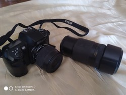 Nikon F 60 fényképezőgép+objektív