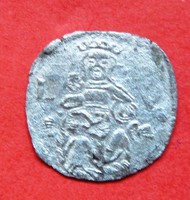 II.Lajos 1516-1526, ezüst denár 1524 L-V, R-?