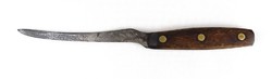 1E316 Régi szénacélpengés konyhai kés 27.5 cm