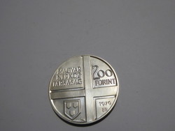 1976 Magyar Festők sor I. - Derkovits Gyula  200 forint BB