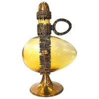 Penti sarpaneva liqueur glass with bronze decorations - 01631