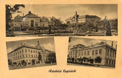 *C" - 022 Futott magyarországi képeslapok  Cegléd - Részletek  (eredeti 60 filléres)
