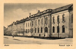 C - 093 used Hungarian postcards monor kossuth lajos u. (Original 60-filer)