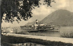 C - 33 used Hungarian postcards Nagymaros - boat station (original 60-filer)