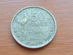 FRANCIA 50 FRANCS FRANK 1951 KAKAS #