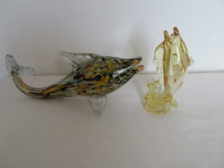Old large glass fish .. Bargainable!