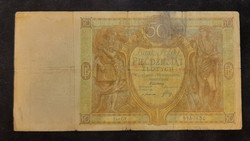 Lengyelország, 50 Zloty 1929, G.
