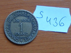 FRANCIA 1 FRANC FRANK 1923 S436