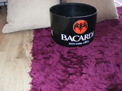 Bacardi ice bucket advertising object, damaged
