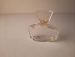 Art Deco illatszeres üveg dugóval, parfümös üveg