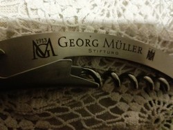 Antik, 1913 George Müller felírattal, bicska dugóhúzó sörnyitó.Rozsdamentes acél.