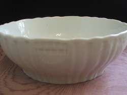Zsolnay porcelán tál,pogácsás tál 24,5 cm