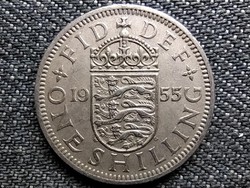 Anglia II. Erzsébet (1952-) 1 Shilling 1955 (id48337)