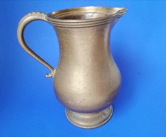 Beautiful old copper jug 18 cm