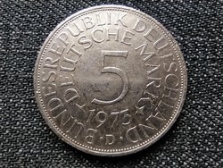 Németország NSZK (1949-1990) .625 ezüst 5 Márka 1973 D (id23024)