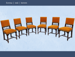 Merész ónémet székek – hat darabos szett