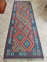 Chobi kilim rug - 81x250 cm