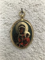 Miniatűr Mária Kis Jézus tündéri