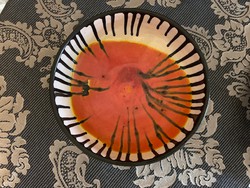 Laborcz mónika applied art jury ceramic bowl, 20 x 7 cm.