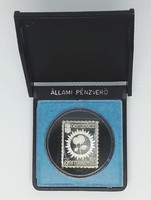 1979-es bélyegérem Nemzetközi Gyermekév ezüst bélyeg,Ritka
