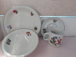 Lubiana gyermek porcelán készlet