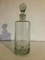 Pálinkás - Likőrös Üveg butella, kiöntő, palack