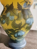Gallé tip váza különleges